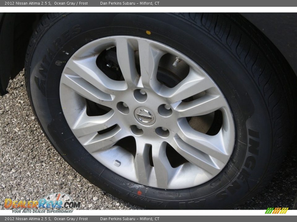 2012 Nissan Altima 2.5 S Ocean Gray / Frost Photo #21
