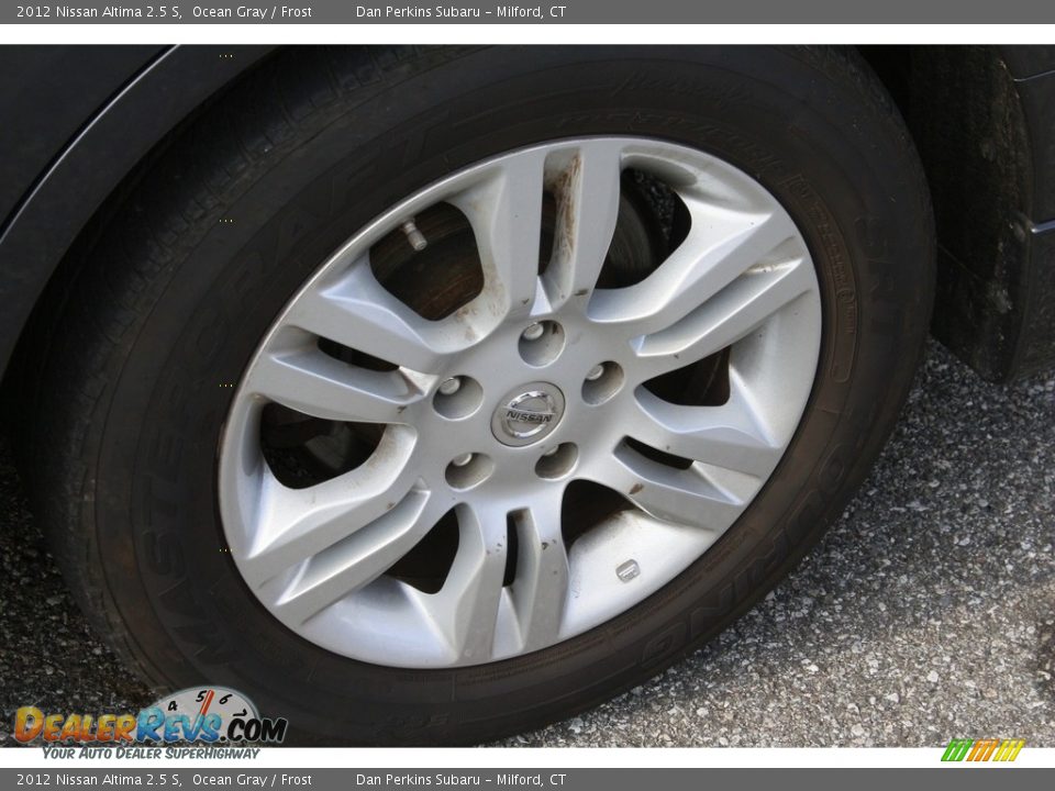 2012 Nissan Altima 2.5 S Ocean Gray / Frost Photo #23