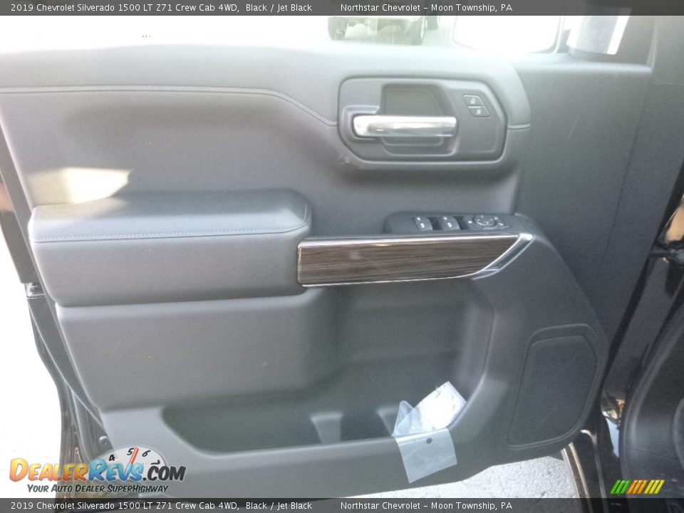 2019 Chevrolet Silverado 1500 LT Z71 Crew Cab 4WD Black / Jet Black Photo #14