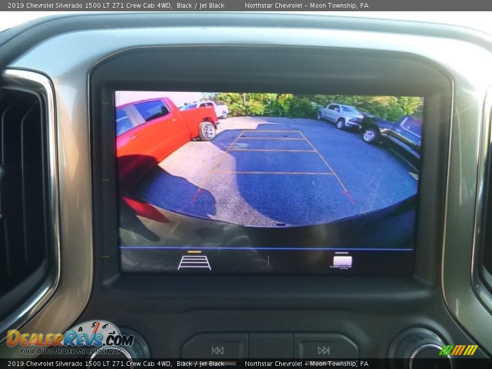 2019 Chevrolet Silverado 1500 LT Z71 Crew Cab 4WD Black / Jet Black Photo #18