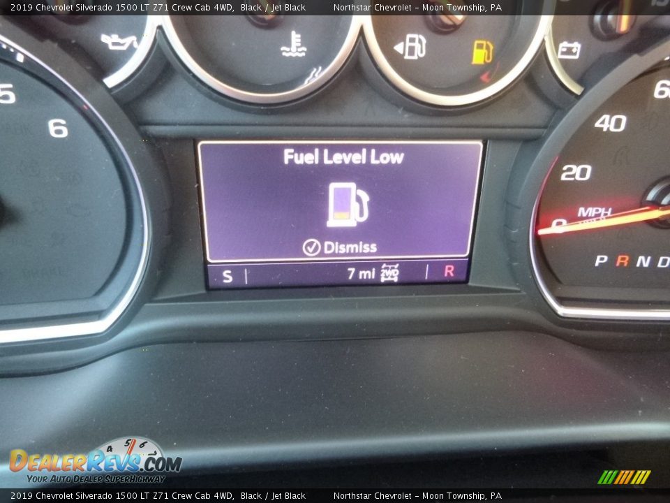 2019 Chevrolet Silverado 1500 LT Z71 Crew Cab 4WD Black / Jet Black Photo #20