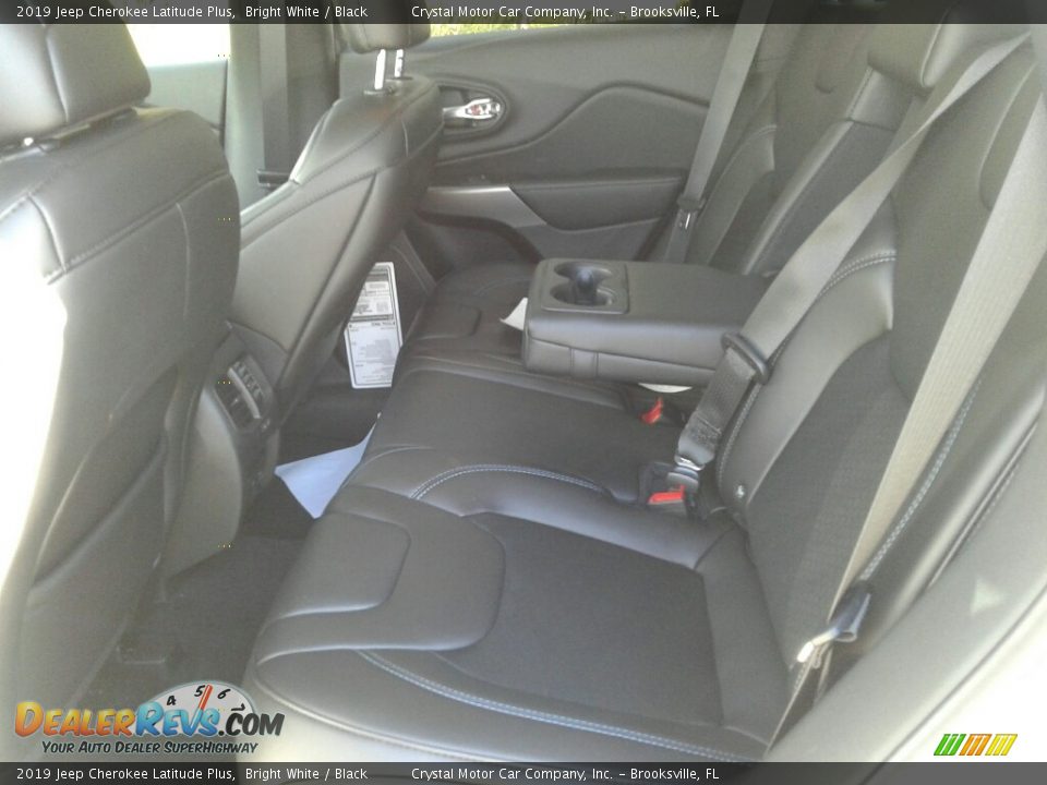 2019 Jeep Cherokee Latitude Plus Bright White / Black Photo #10