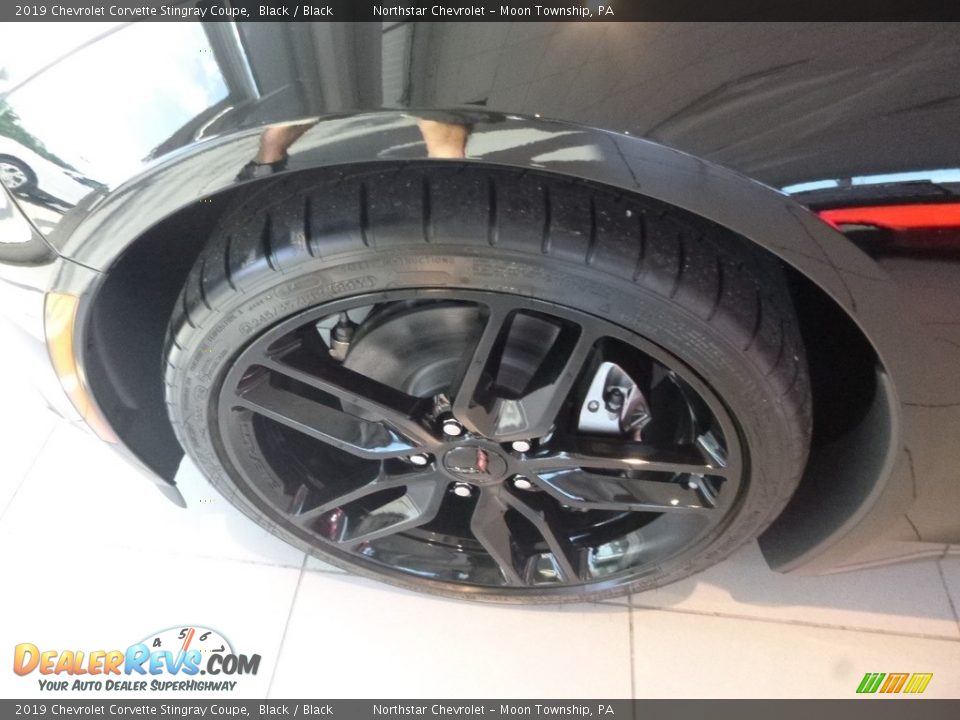 2019 Chevrolet Corvette Stingray Coupe Black / Black Photo #3