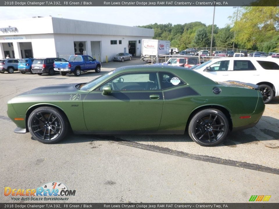 2018 Dodge Challenger T/A 392 F8 Green / Black Photo #2