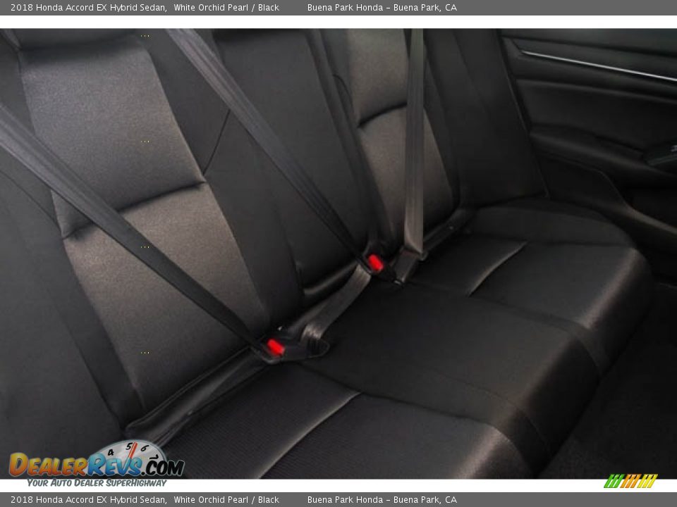 2018 Honda Accord EX Hybrid Sedan White Orchid Pearl / Black Photo #30