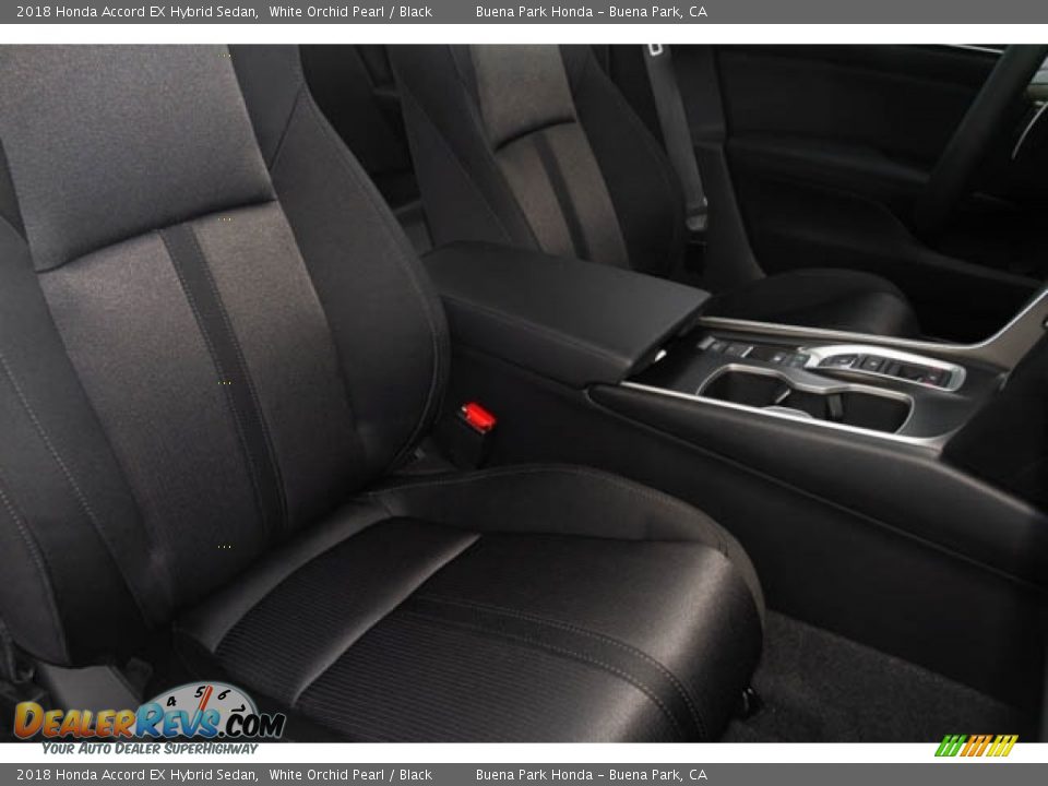 2018 Honda Accord EX Hybrid Sedan White Orchid Pearl / Black Photo #32