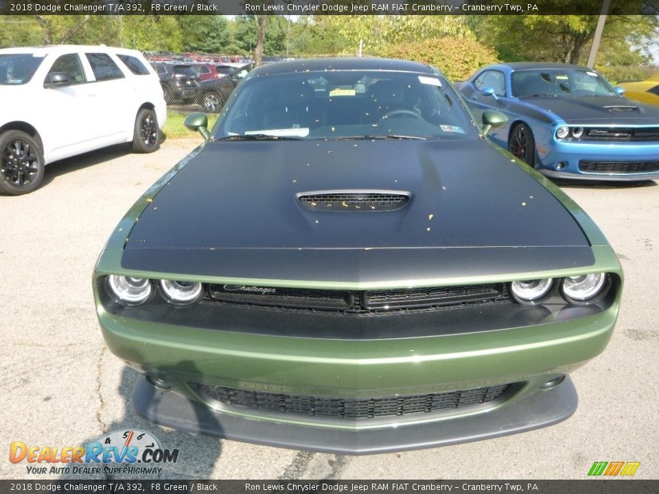 2018 Dodge Challenger T/A 392 F8 Green / Black Photo #8