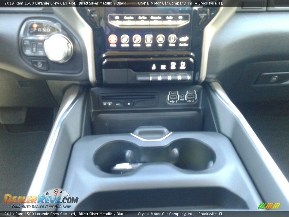 2019 Ram 1500 Laramie Crew Cab 4x4 Billett Silver Metallic / Black Photo #16