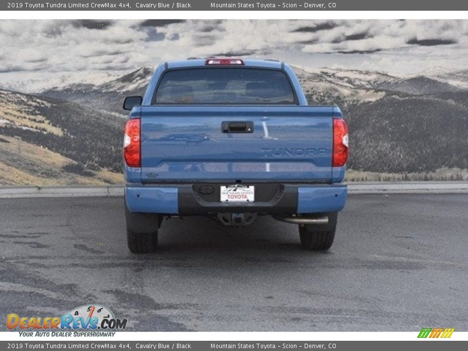 2019 Toyota Tundra Limited CrewMax 4x4 Cavalry Blue / Black Photo #4