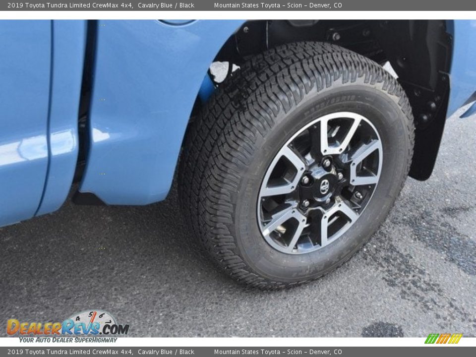 2019 Toyota Tundra Limited CrewMax 4x4 Cavalry Blue / Black Photo #34