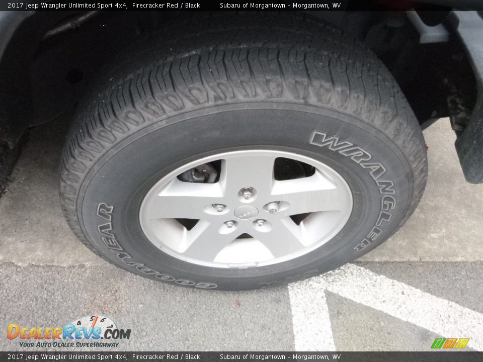 2017 Jeep Wrangler Unlimited Sport 4x4 Firecracker Red / Black Photo #2