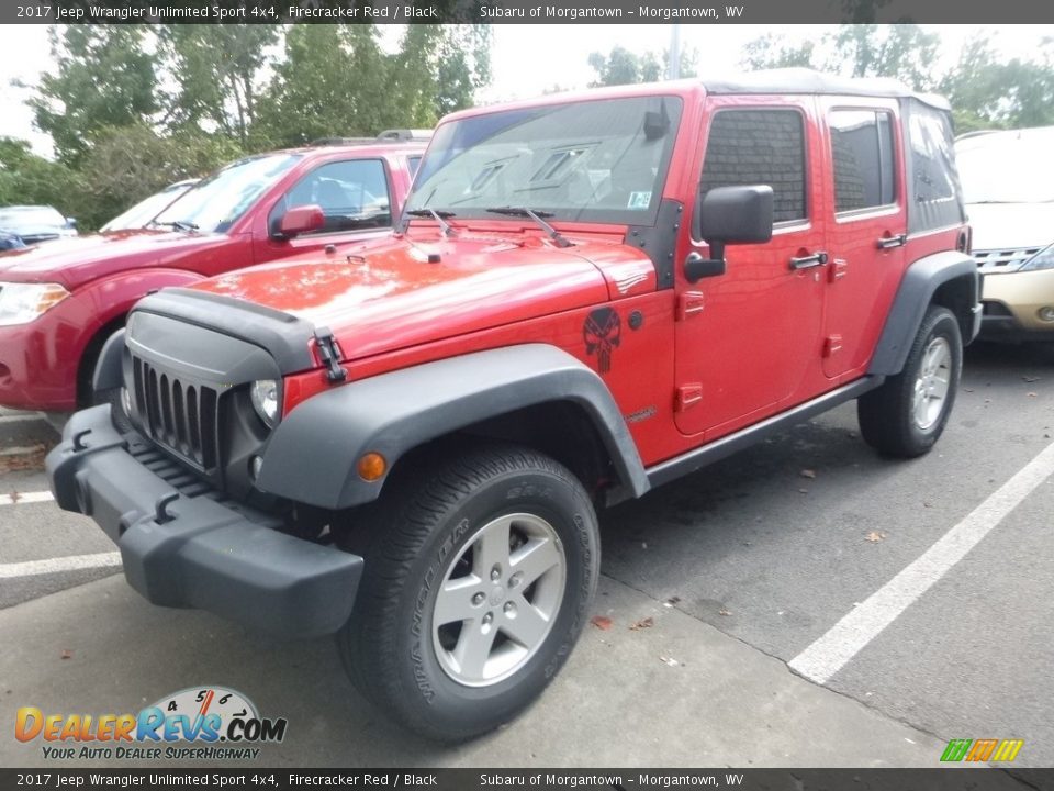 2017 Jeep Wrangler Unlimited Sport 4x4 Firecracker Red / Black Photo #5