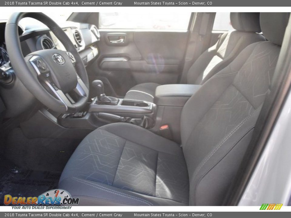 2018 Toyota Tacoma SR Double Cab 4x4 Cement / Cement Gray Photo #6