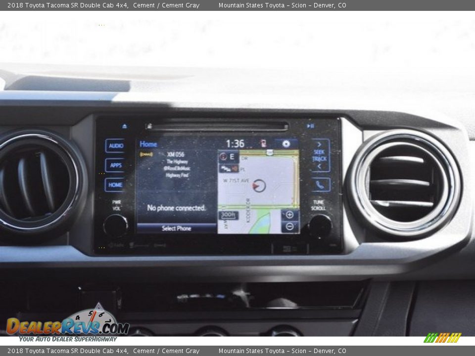 2018 Toyota Tacoma SR Double Cab 4x4 Cement / Cement Gray Photo #10