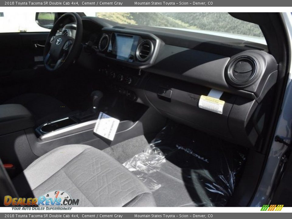 2018 Toyota Tacoma SR Double Cab 4x4 Cement / Cement Gray Photo #11
