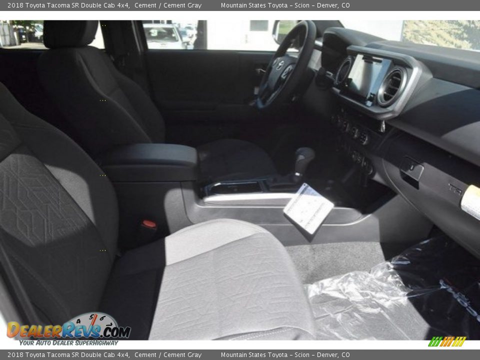 2018 Toyota Tacoma SR Double Cab 4x4 Cement / Cement Gray Photo #12