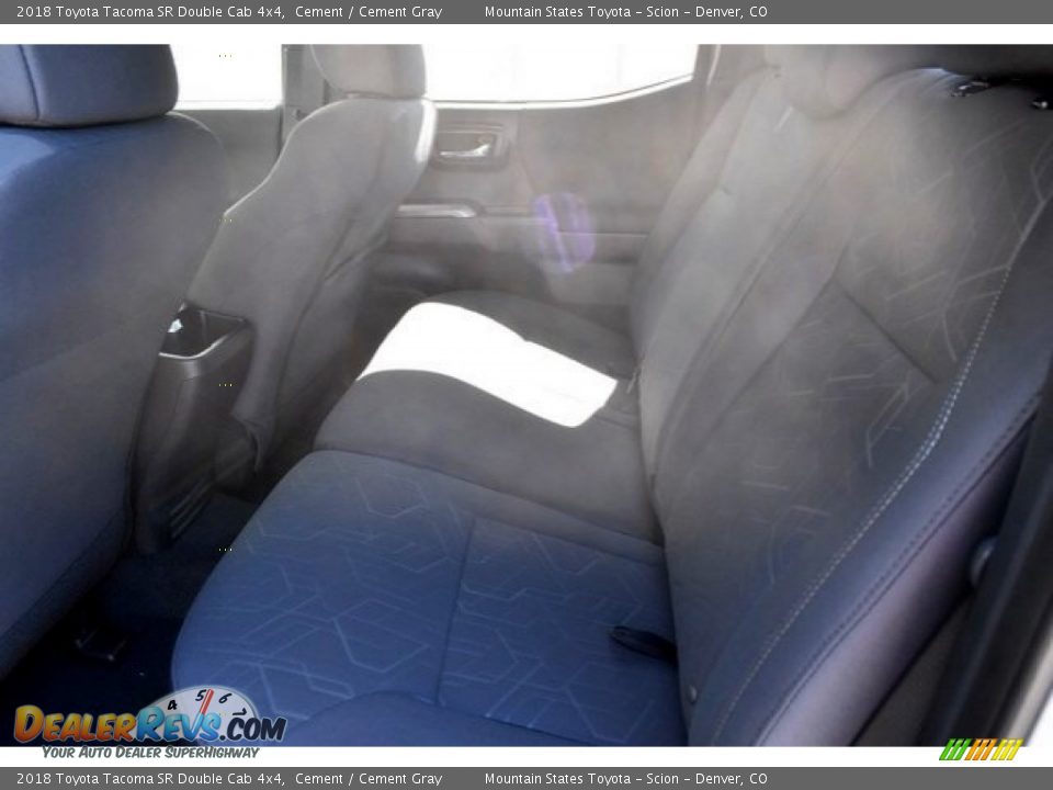 2018 Toyota Tacoma SR Double Cab 4x4 Cement / Cement Gray Photo #15