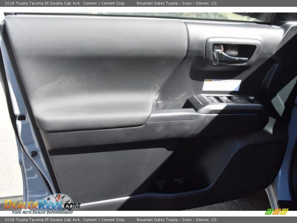 2018 Toyota Tacoma SR Double Cab 4x4 Cement / Cement Gray Photo #20