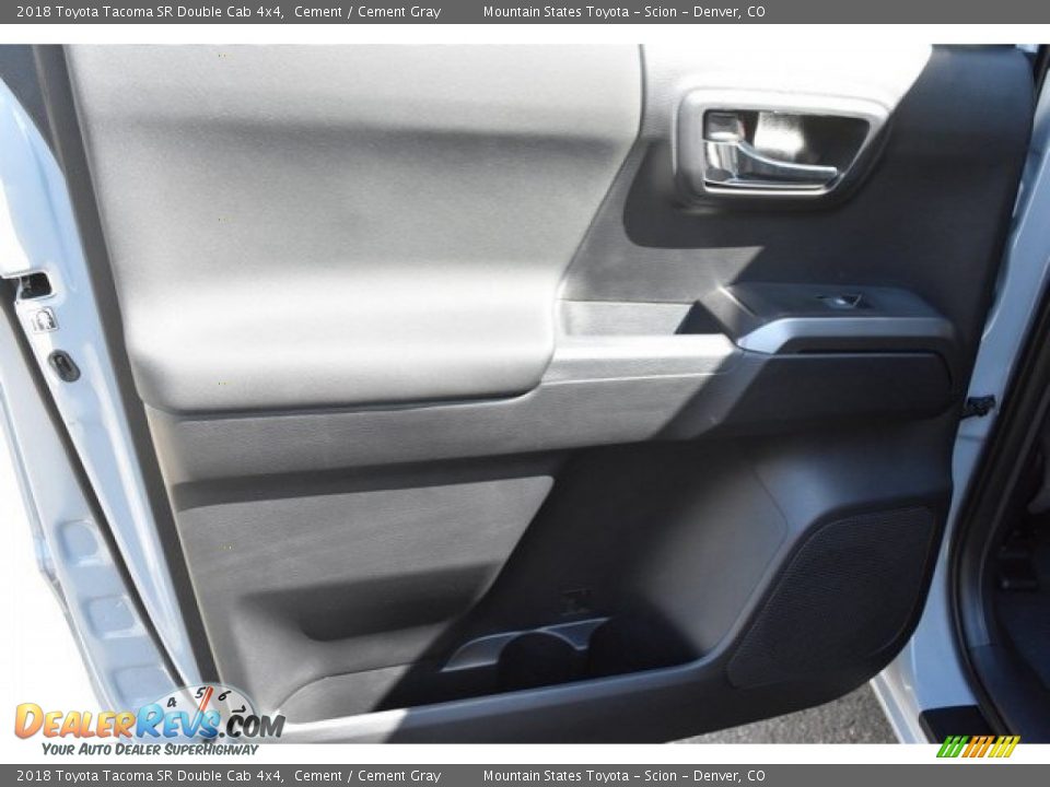 2018 Toyota Tacoma SR Double Cab 4x4 Cement / Cement Gray Photo #21
