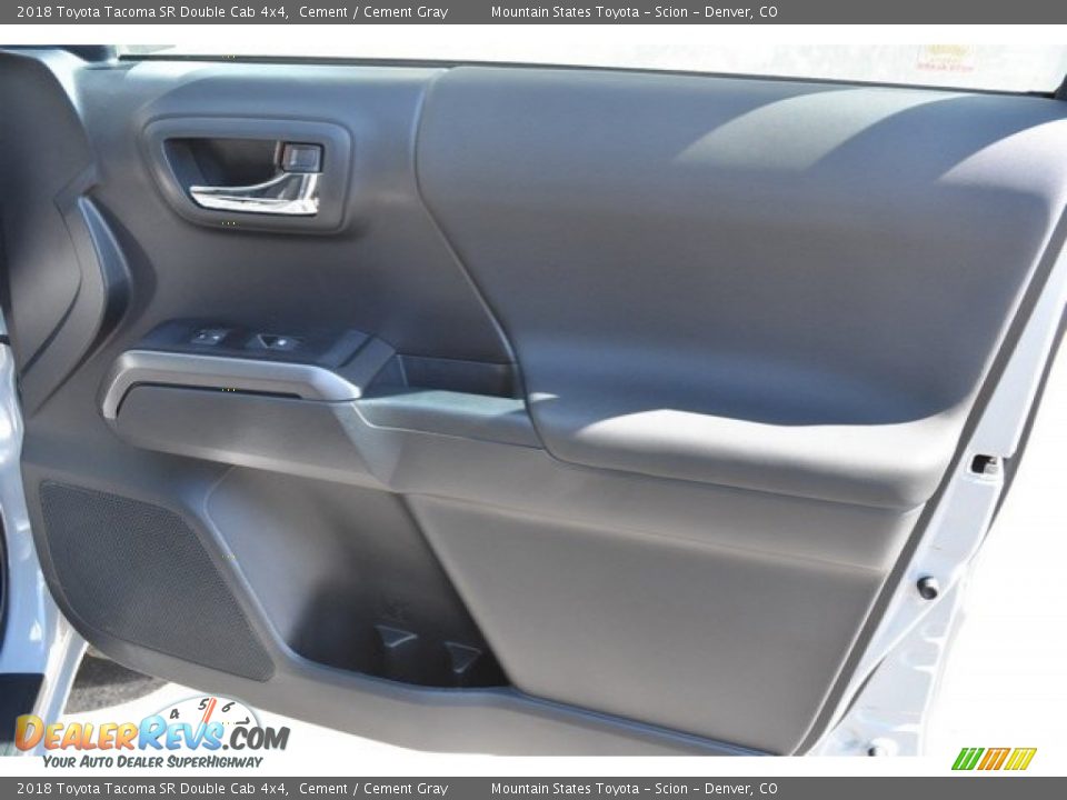 2018 Toyota Tacoma SR Double Cab 4x4 Cement / Cement Gray Photo #22