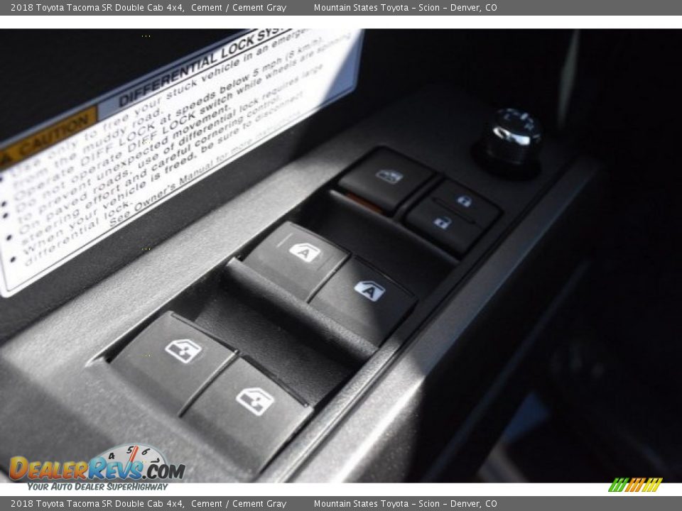 2018 Toyota Tacoma SR Double Cab 4x4 Cement / Cement Gray Photo #24
