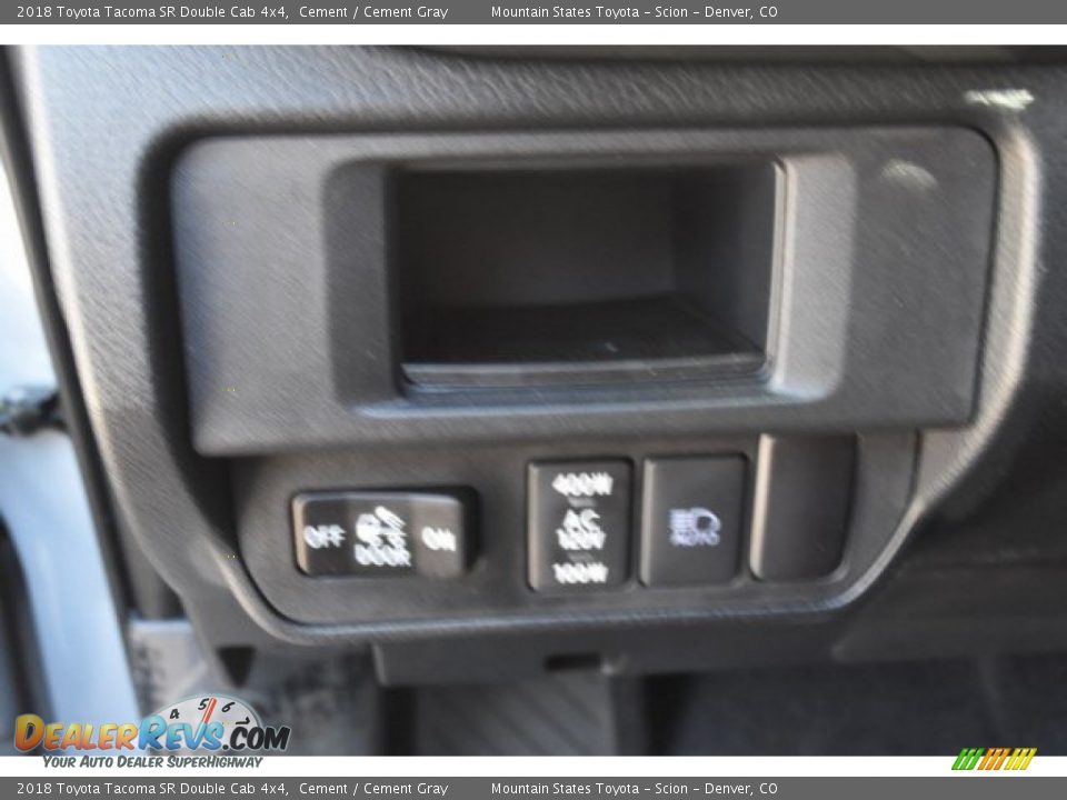 2018 Toyota Tacoma SR Double Cab 4x4 Cement / Cement Gray Photo #25