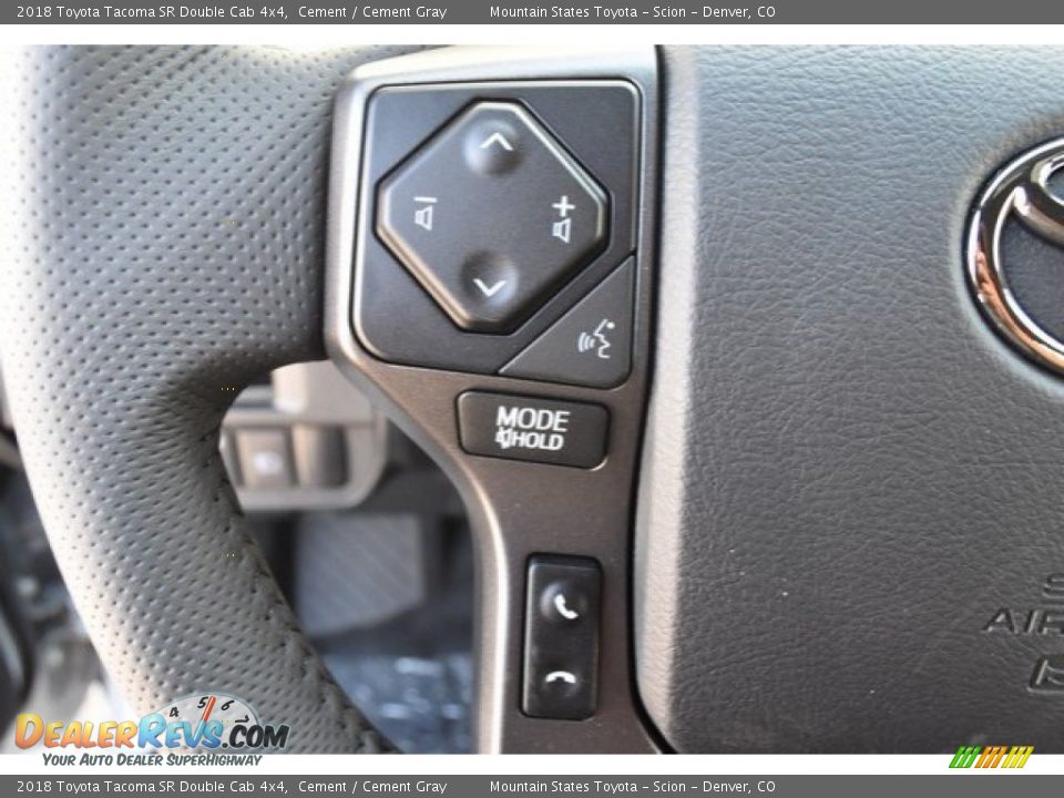 2018 Toyota Tacoma SR Double Cab 4x4 Cement / Cement Gray Photo #26