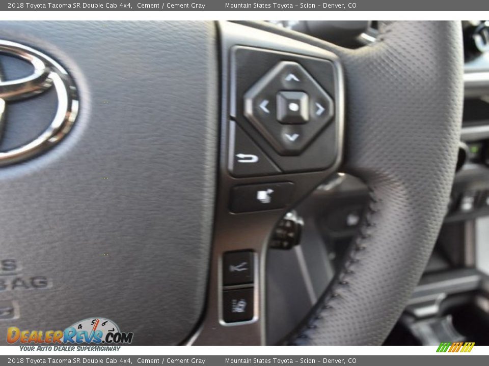 2018 Toyota Tacoma SR Double Cab 4x4 Cement / Cement Gray Photo #27