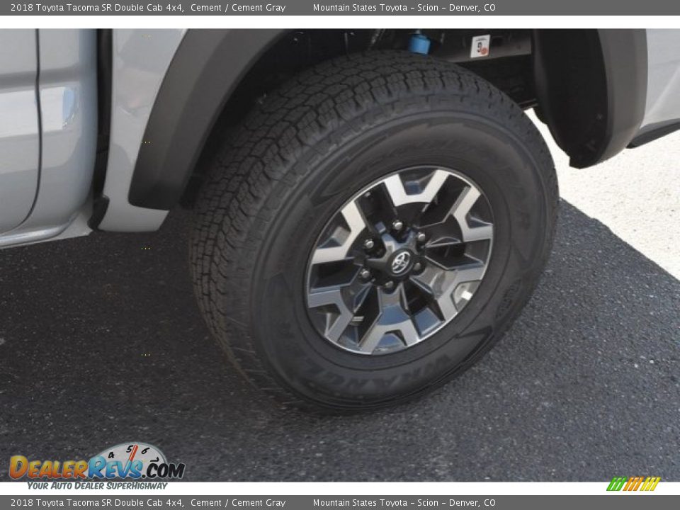 2018 Toyota Tacoma SR Double Cab 4x4 Cement / Cement Gray Photo #33