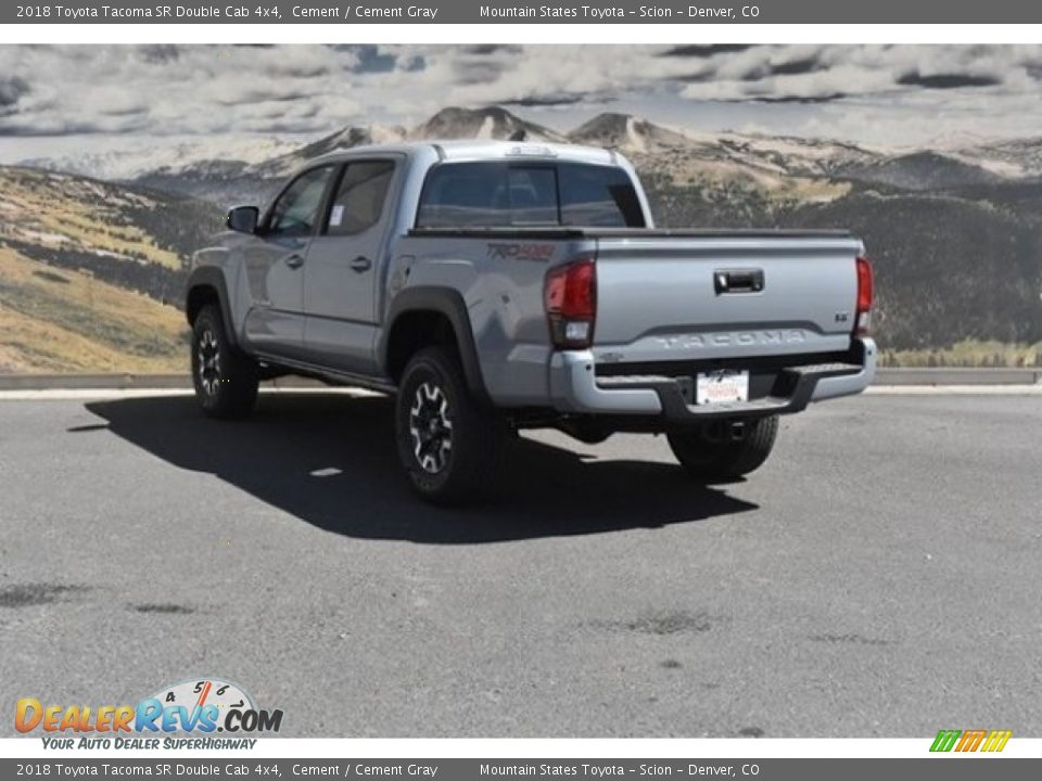 2018 Toyota Tacoma SR Double Cab 4x4 Cement / Cement Gray Photo #3
