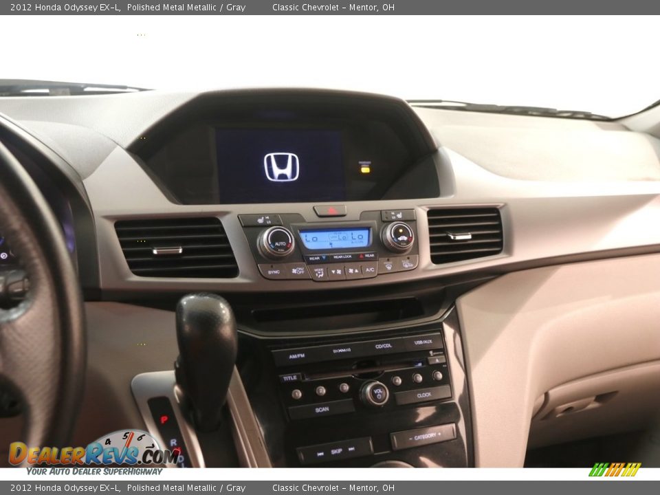 2012 Honda Odyssey EX-L Polished Metal Metallic / Gray Photo #9