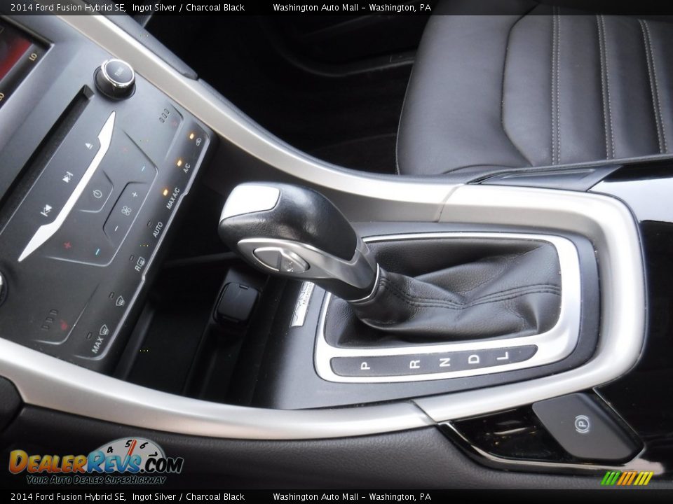 2014 Ford Fusion Hybrid SE Ingot Silver / Charcoal Black Photo #19