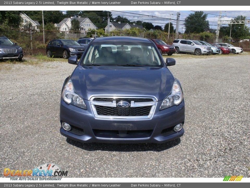 2013 Subaru Legacy 2.5i Limited Twilight Blue Metallic / Warm Ivory Leather Photo #2