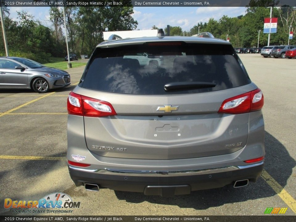 2019 Chevrolet Equinox LT AWD Sandy Ridge Metallic / Jet Black Photo #3