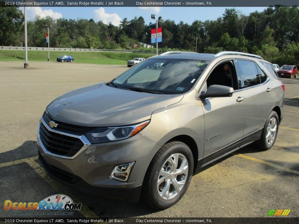 2019 Chevrolet Equinox LT AWD Sandy Ridge Metallic / Jet Black Photo #4
