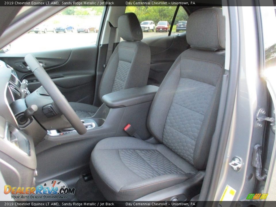 2019 Chevrolet Equinox LT AWD Sandy Ridge Metallic / Jet Black Photo #7