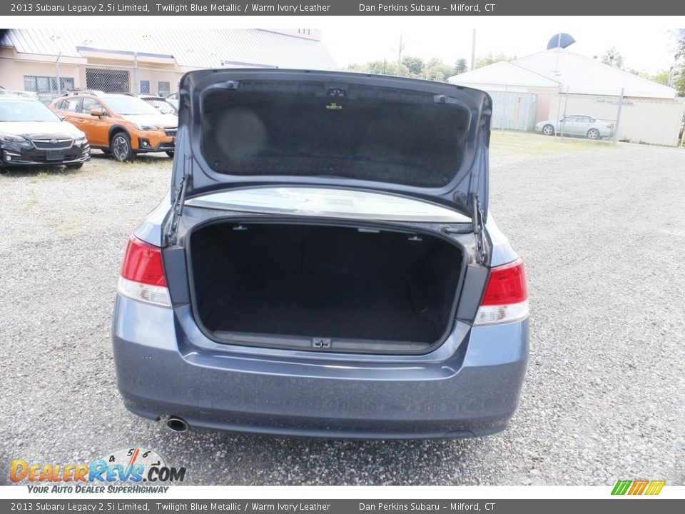 2013 Subaru Legacy 2.5i Limited Twilight Blue Metallic / Warm Ivory Leather Photo #8
