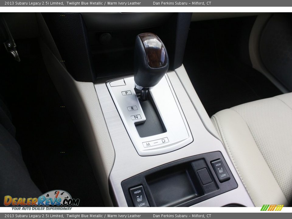 2013 Subaru Legacy 2.5i Limited Twilight Blue Metallic / Warm Ivory Leather Photo #14