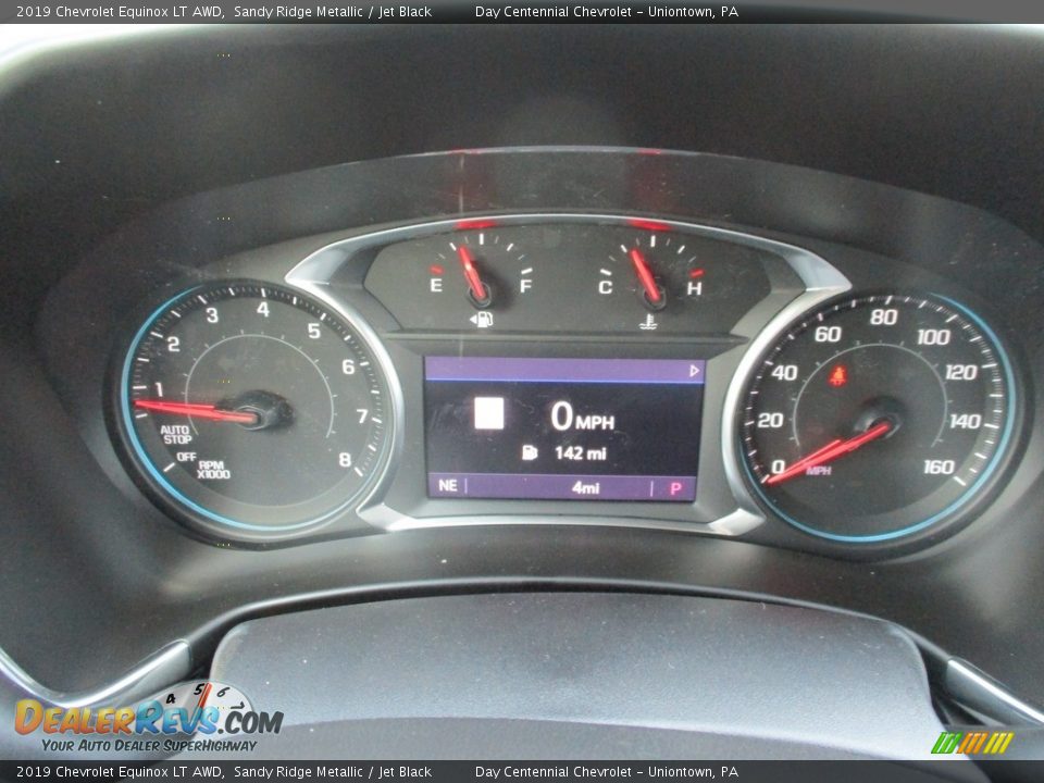 2019 Chevrolet Equinox LT AWD Sandy Ridge Metallic / Jet Black Photo #15