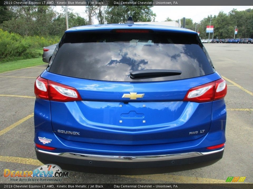 2019 Chevrolet Equinox LT AWD Kinetic Blue Metallic / Jet Black Photo #3