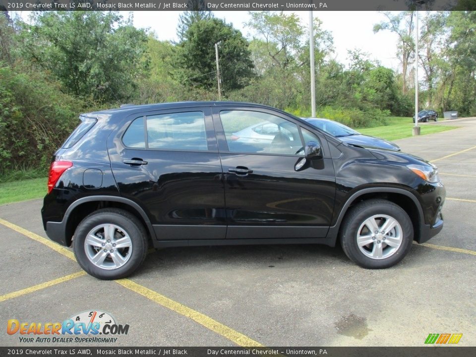 2019 Chevrolet Trax LS AWD Mosaic Black Metallic / Jet Black Photo #2
