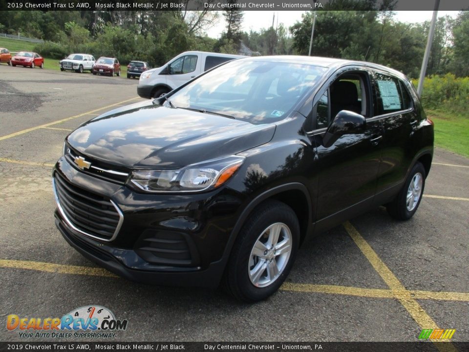 2019 Chevrolet Trax LS AWD Mosaic Black Metallic / Jet Black Photo #4