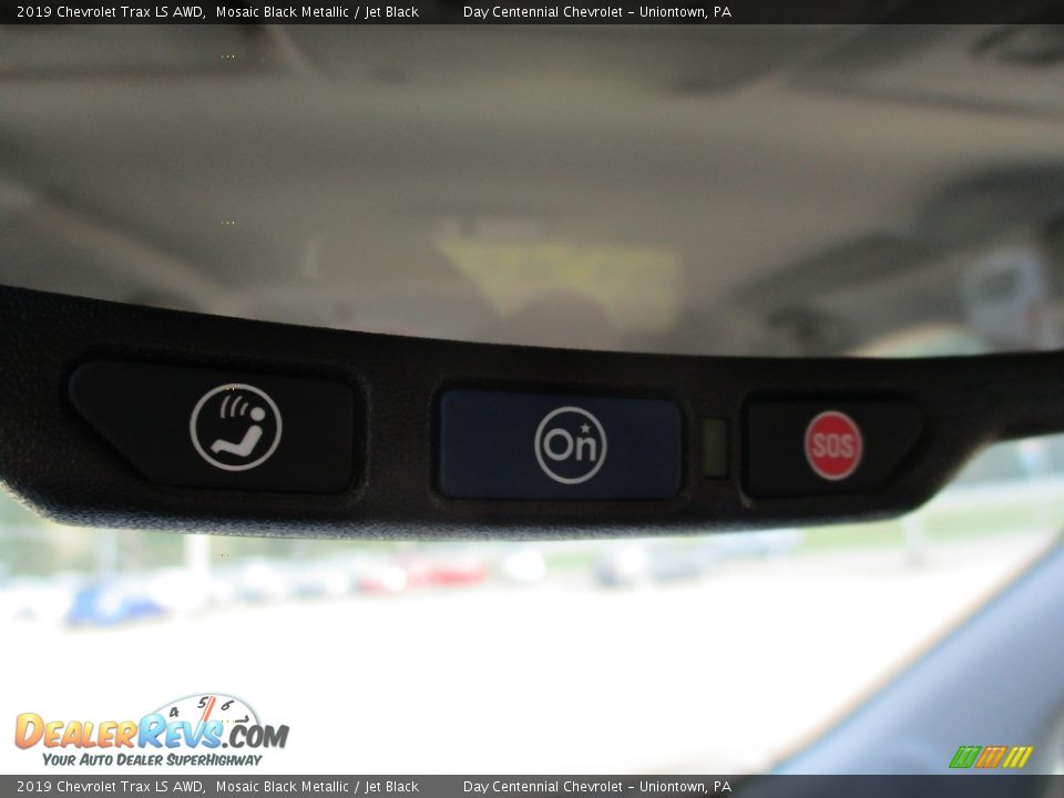 2019 Chevrolet Trax LS AWD Mosaic Black Metallic / Jet Black Photo #13