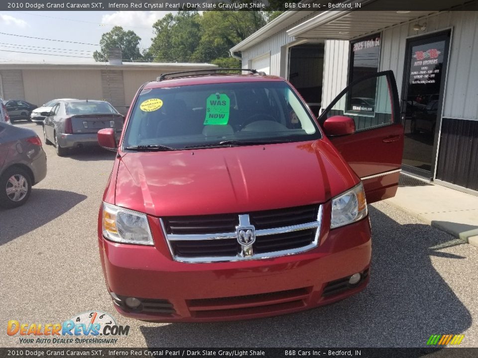 2010 Dodge Grand Caravan SXT Inferno Red Crystal Pearl / Dark Slate Gray/Light Shale Photo #20