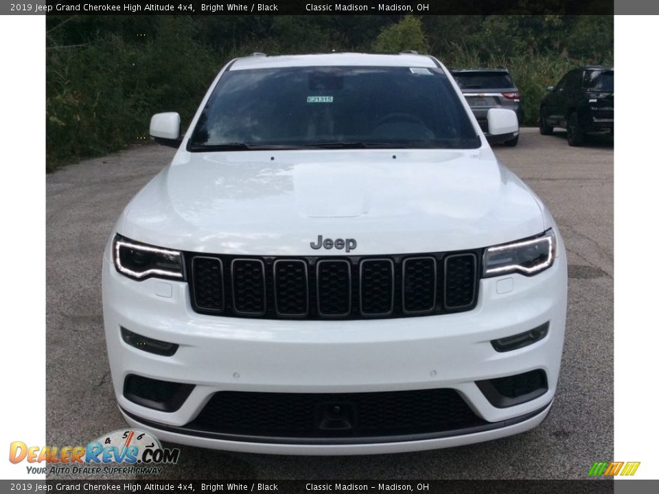 2019 Jeep Grand Cherokee High Altitude 4x4 Bright White / Black Photo #2