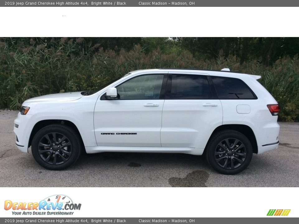 2019 Jeep Grand Cherokee High Altitude 4x4 Bright White / Black Photo #3