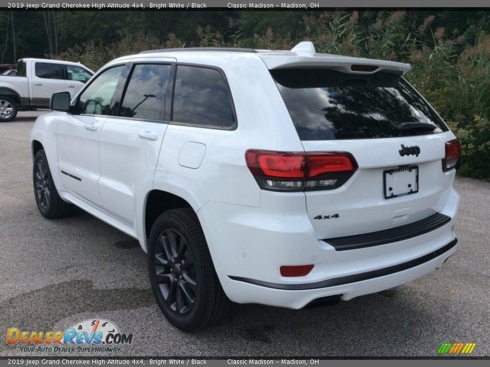 2019 Jeep Grand Cherokee High Altitude 4x4 Bright White / Black Photo #4