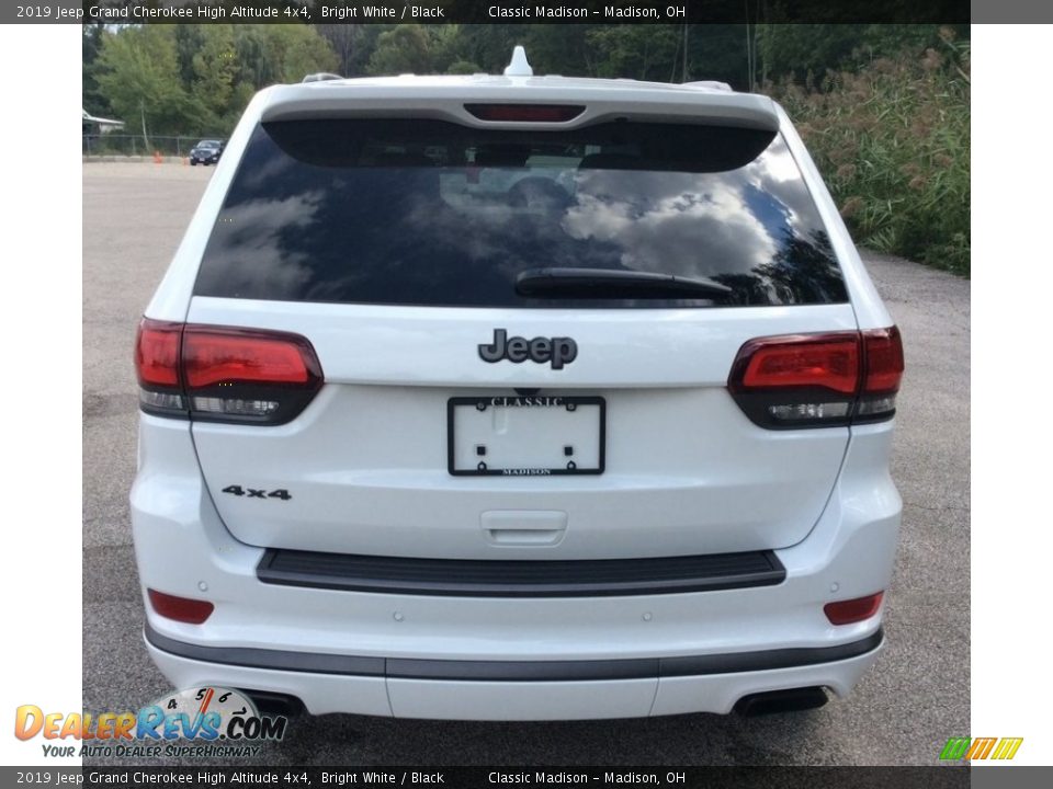 2019 Jeep Grand Cherokee High Altitude 4x4 Bright White / Black Photo #5