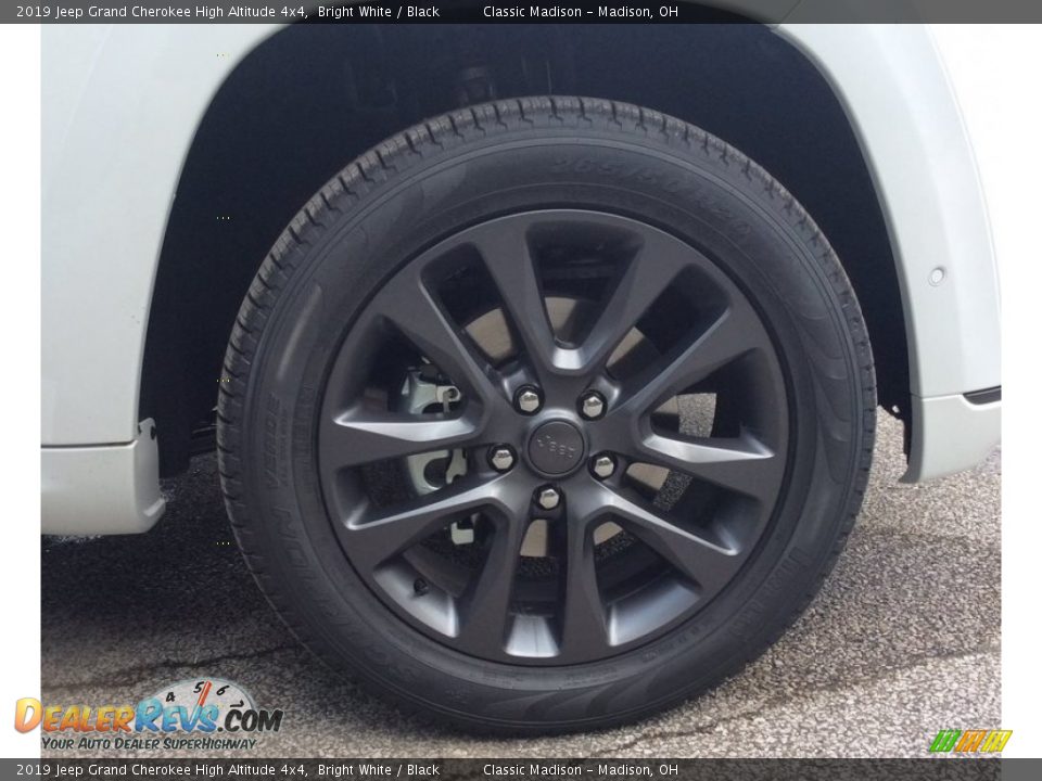 2019 Jeep Grand Cherokee High Altitude 4x4 Bright White / Black Photo #7