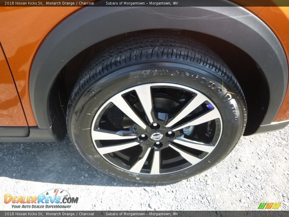 2018 Nissan Kicks SV Monarch Orange / Charcoal Photo #2